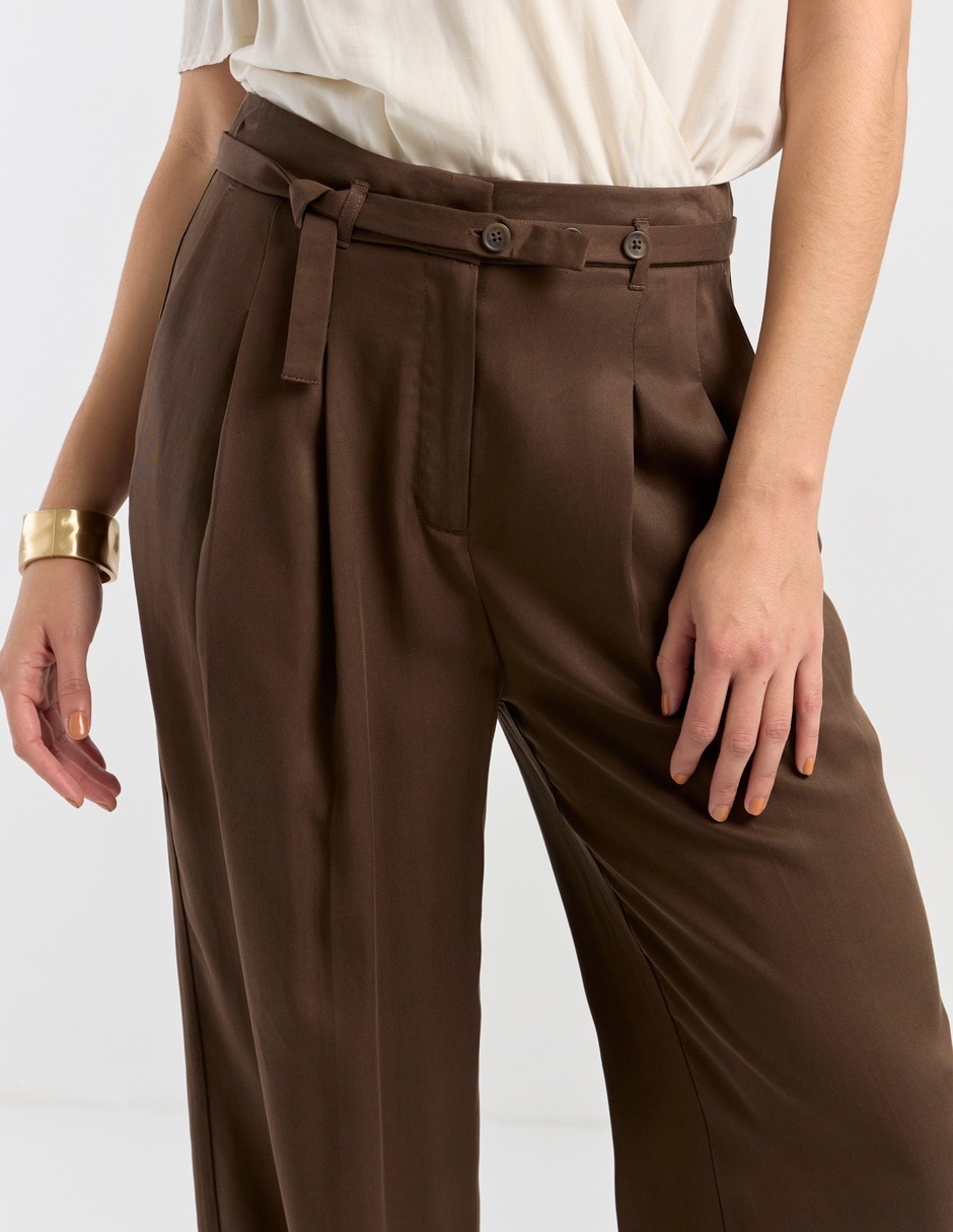 Pantalón relaxed straight para mujer 4