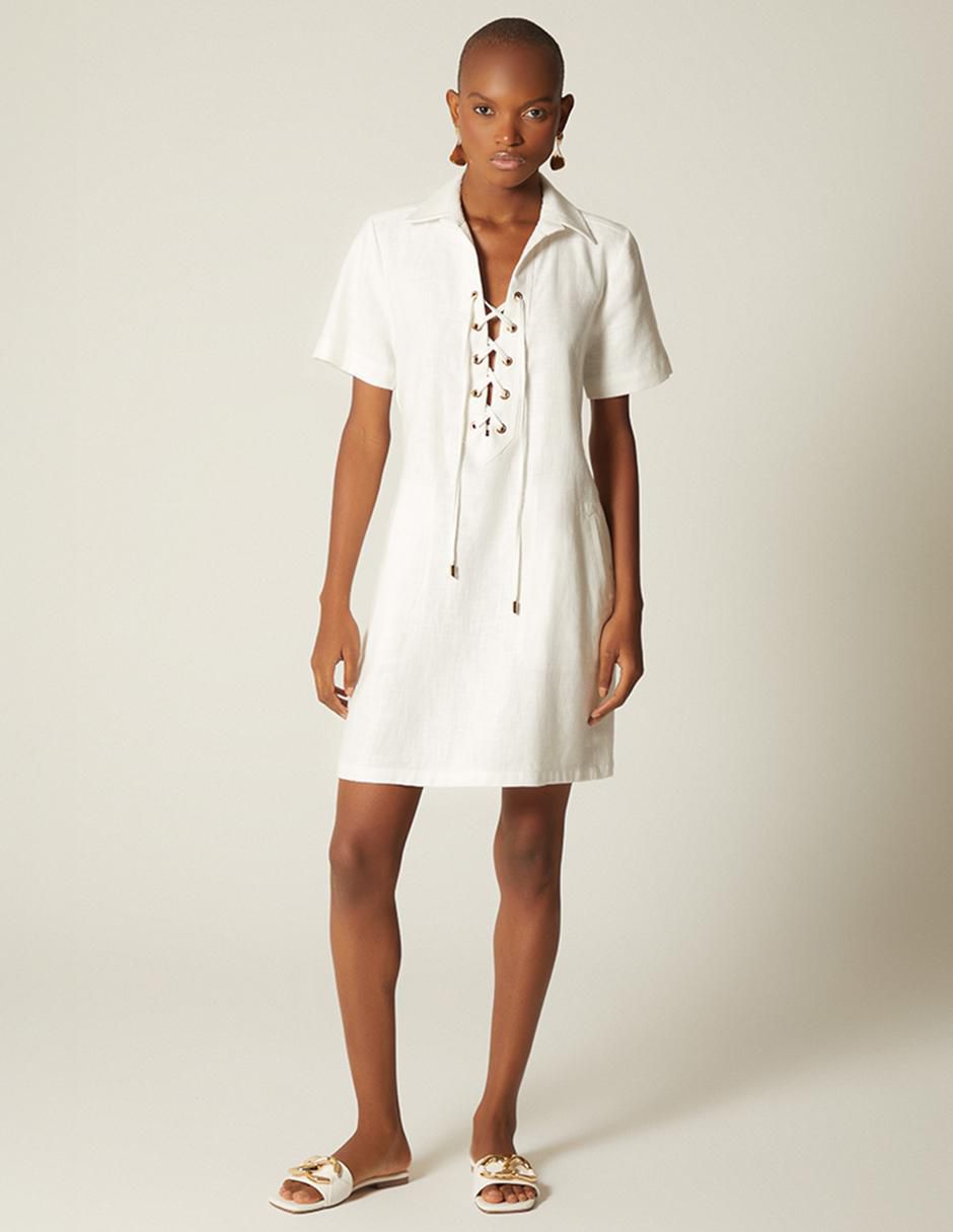 Vestido corto casual Studio F para mujer