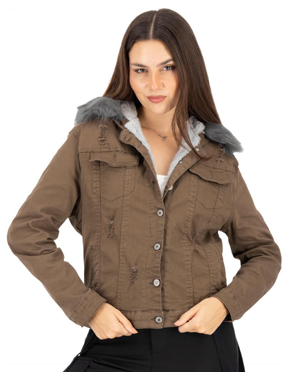 Chamarra casual para mujer