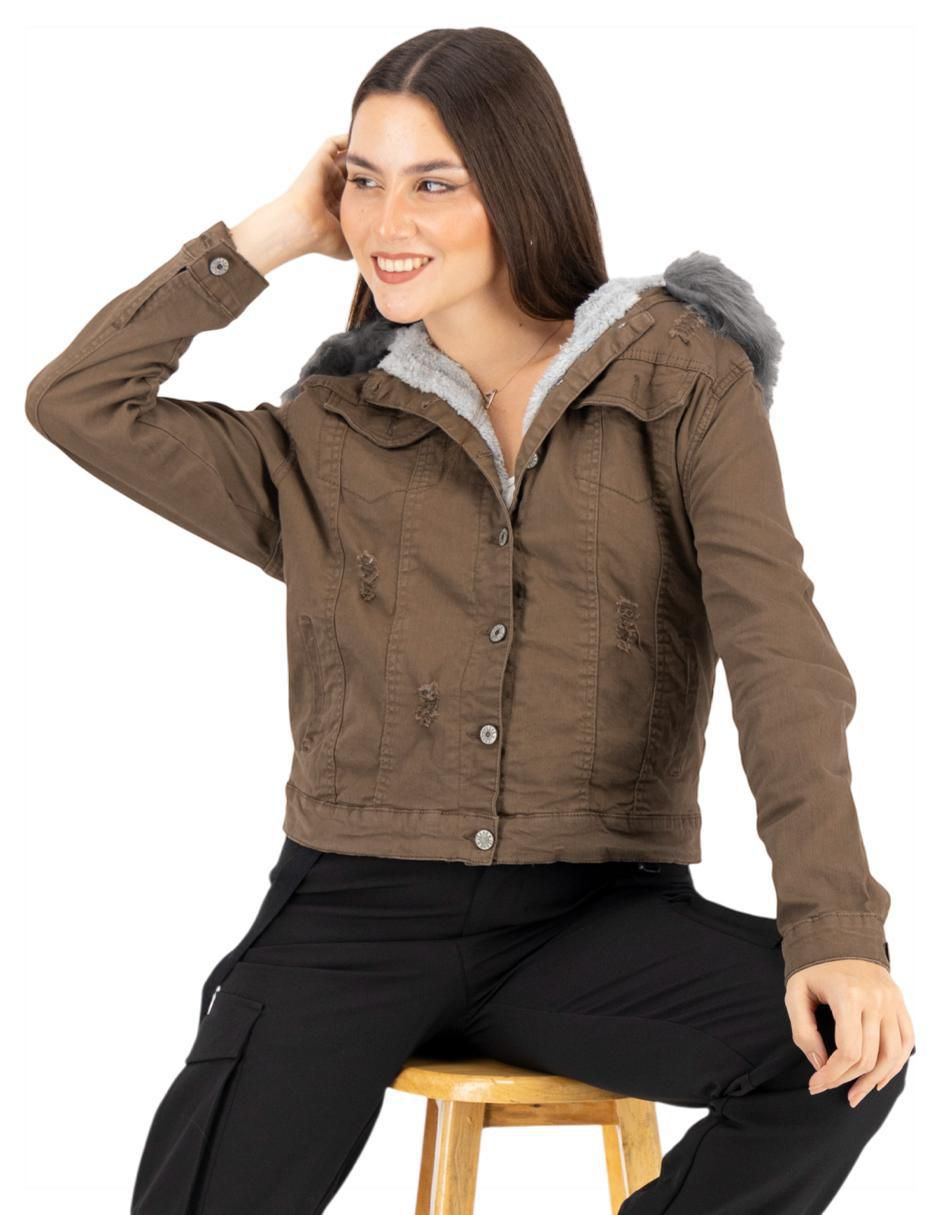 Chamarra casual para mujer 3