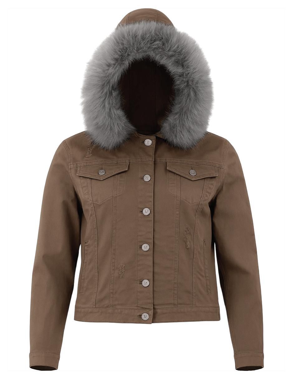 Chamarra casual para mujer 5