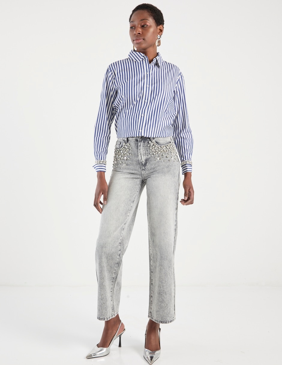 Jeans flare para mujer 3