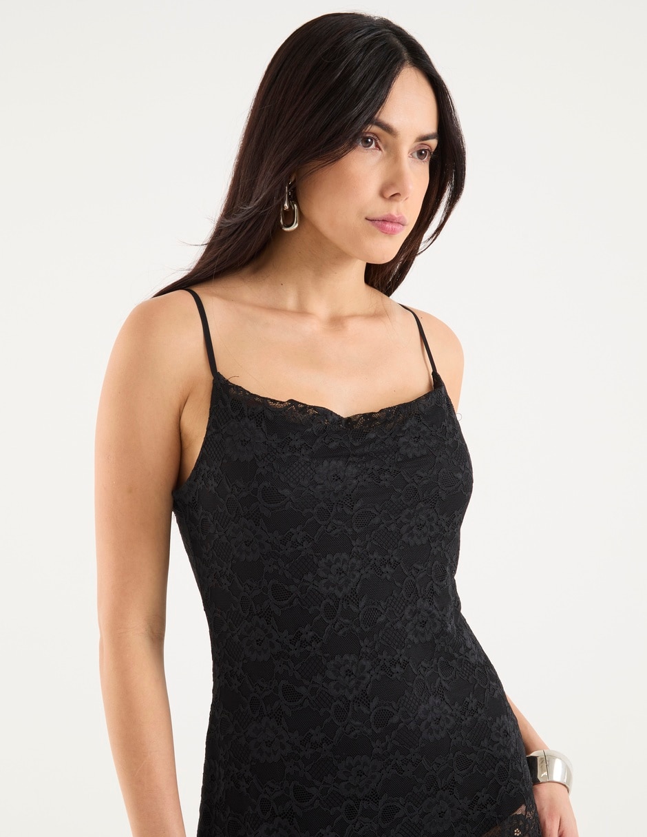 Vestido crop casual para mujer 4