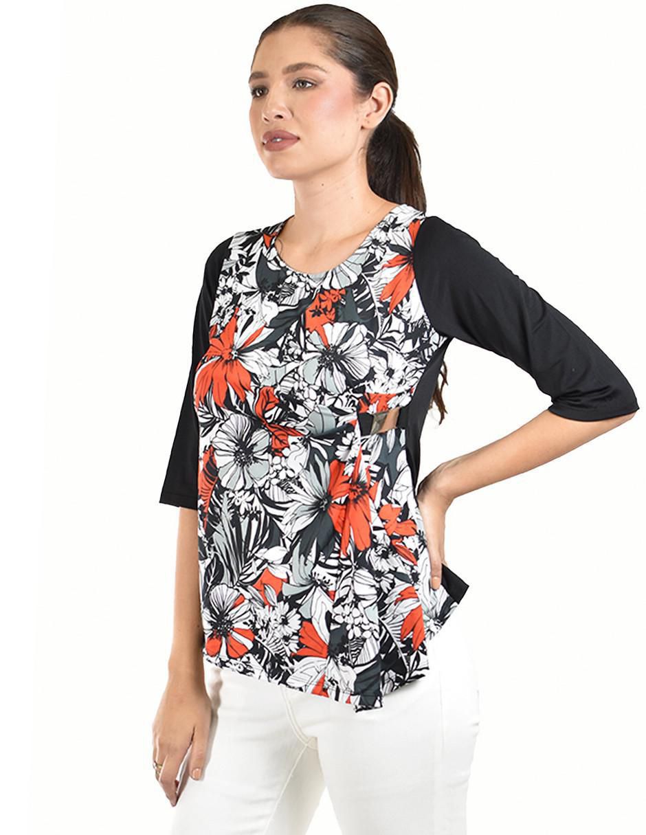 Blusa manga 3/4 para mujer 2