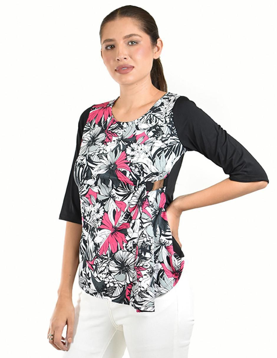 Blusa manga 3/4 para mujer 2
