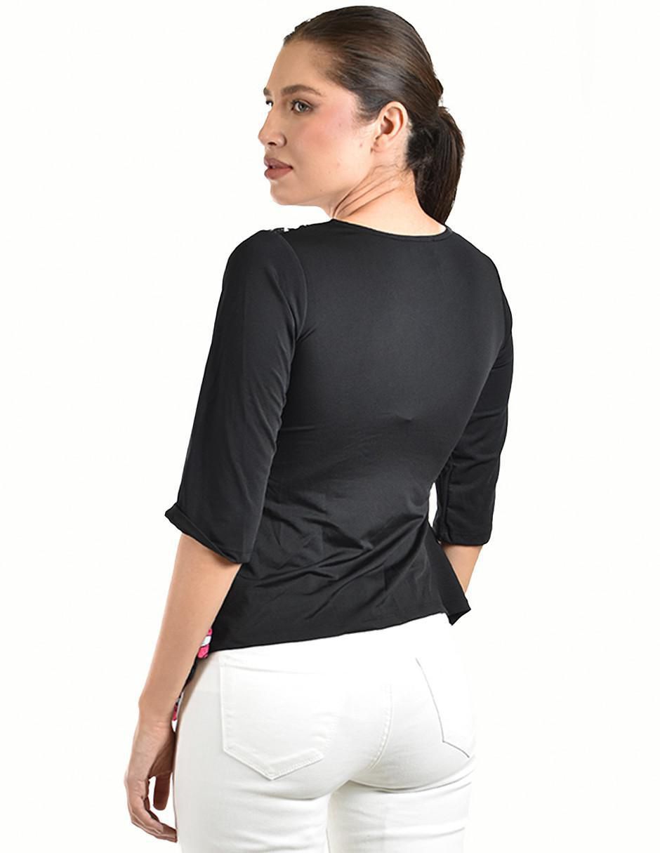 Blusa manga 3/4 para mujer 3
