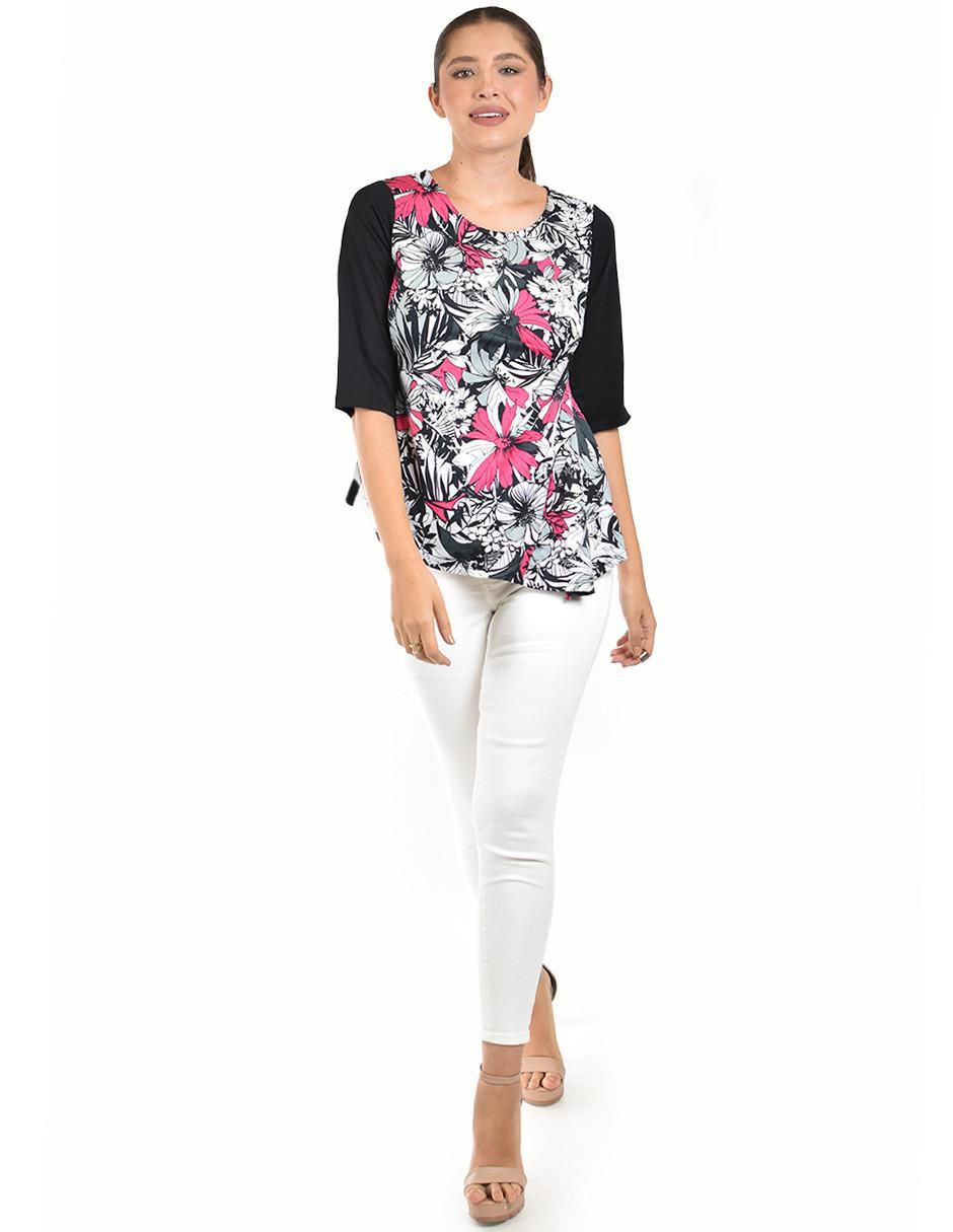 Blusa manga 3/4 para mujer 4