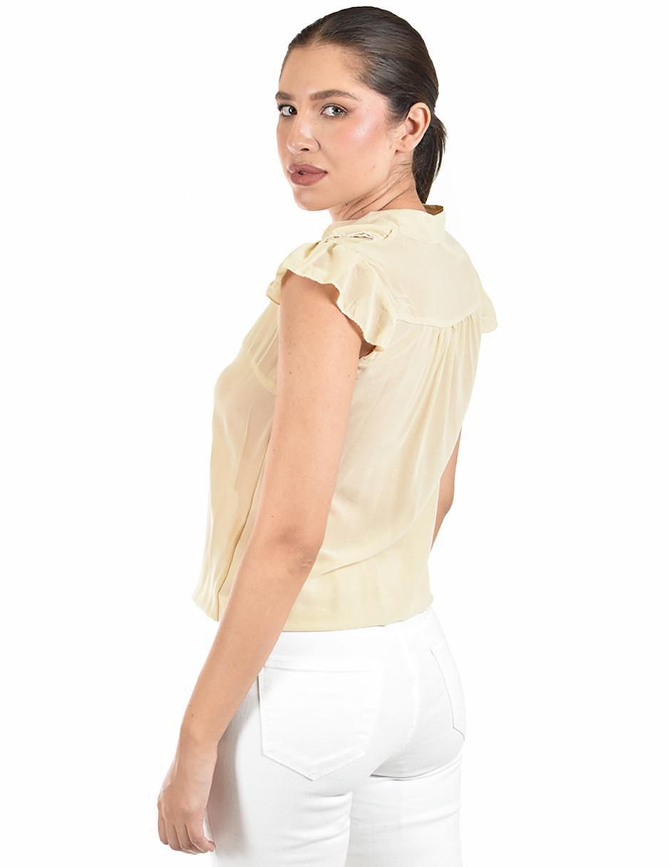 Blusa manga corta para mujer 3