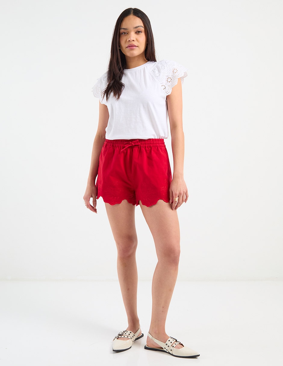 Blusa manga corta para mujer 3