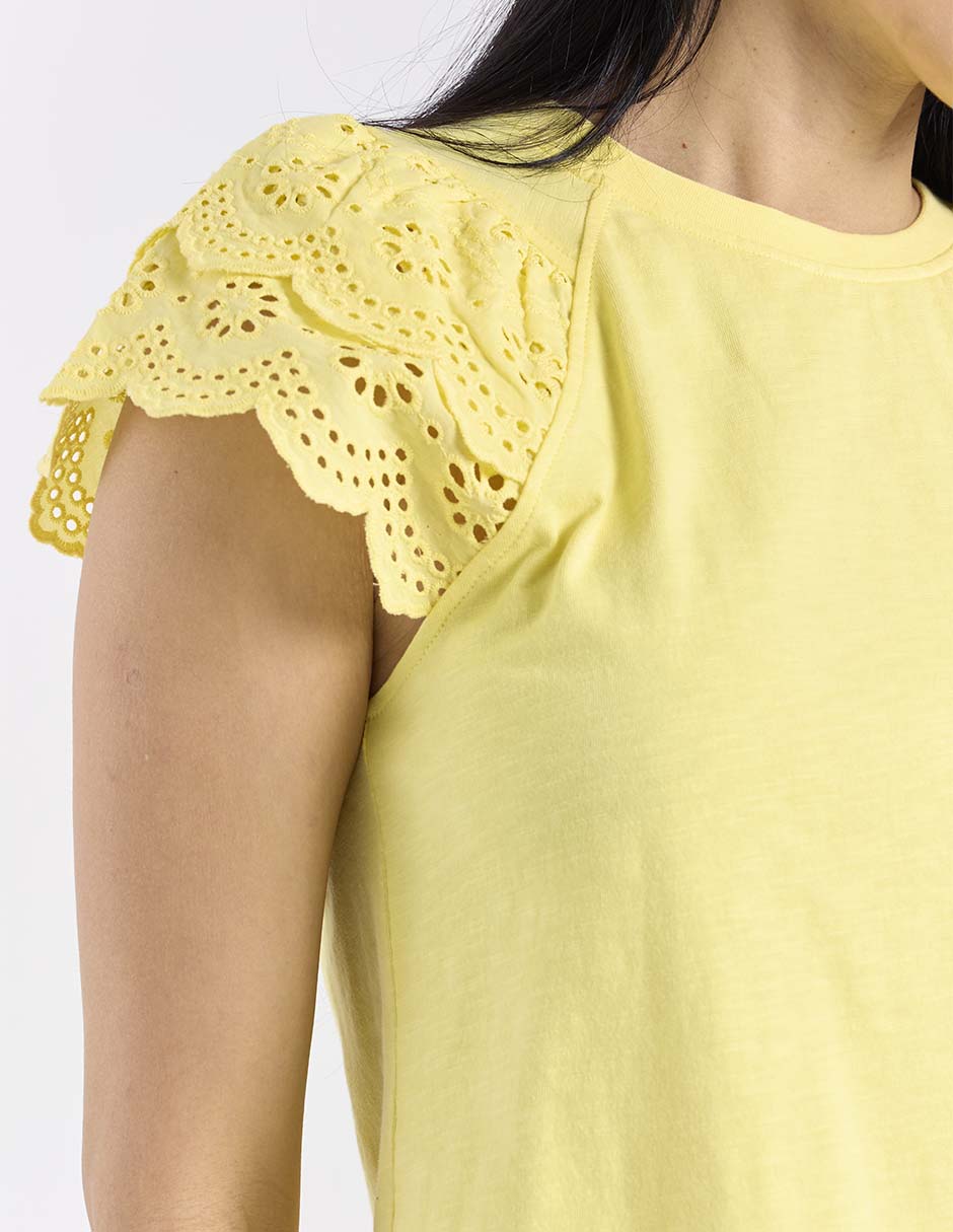 Blusa Petite Studio manga corta para mujer