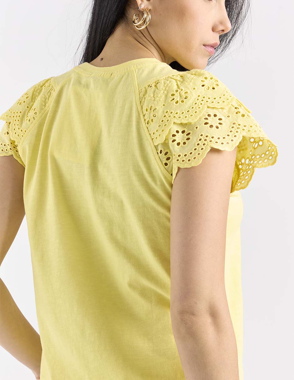 Blusa Petite Studio manga corta para mujer