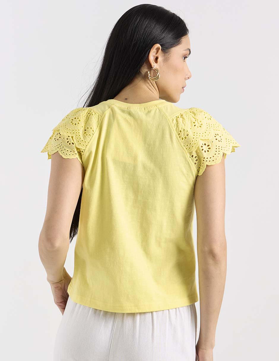 Blusa Petite Studio manga corta para mujer