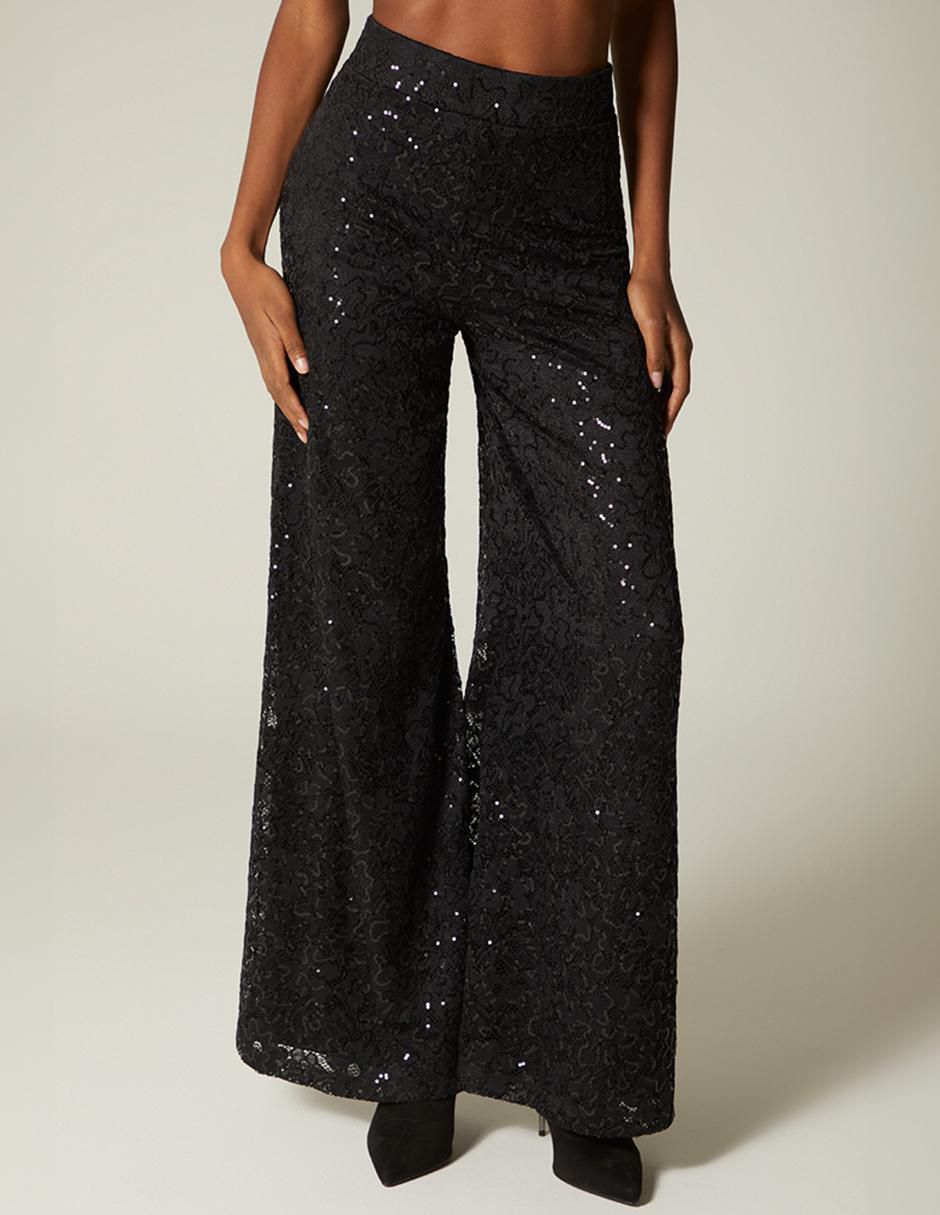 Pantalón de vestir amplio para mujer