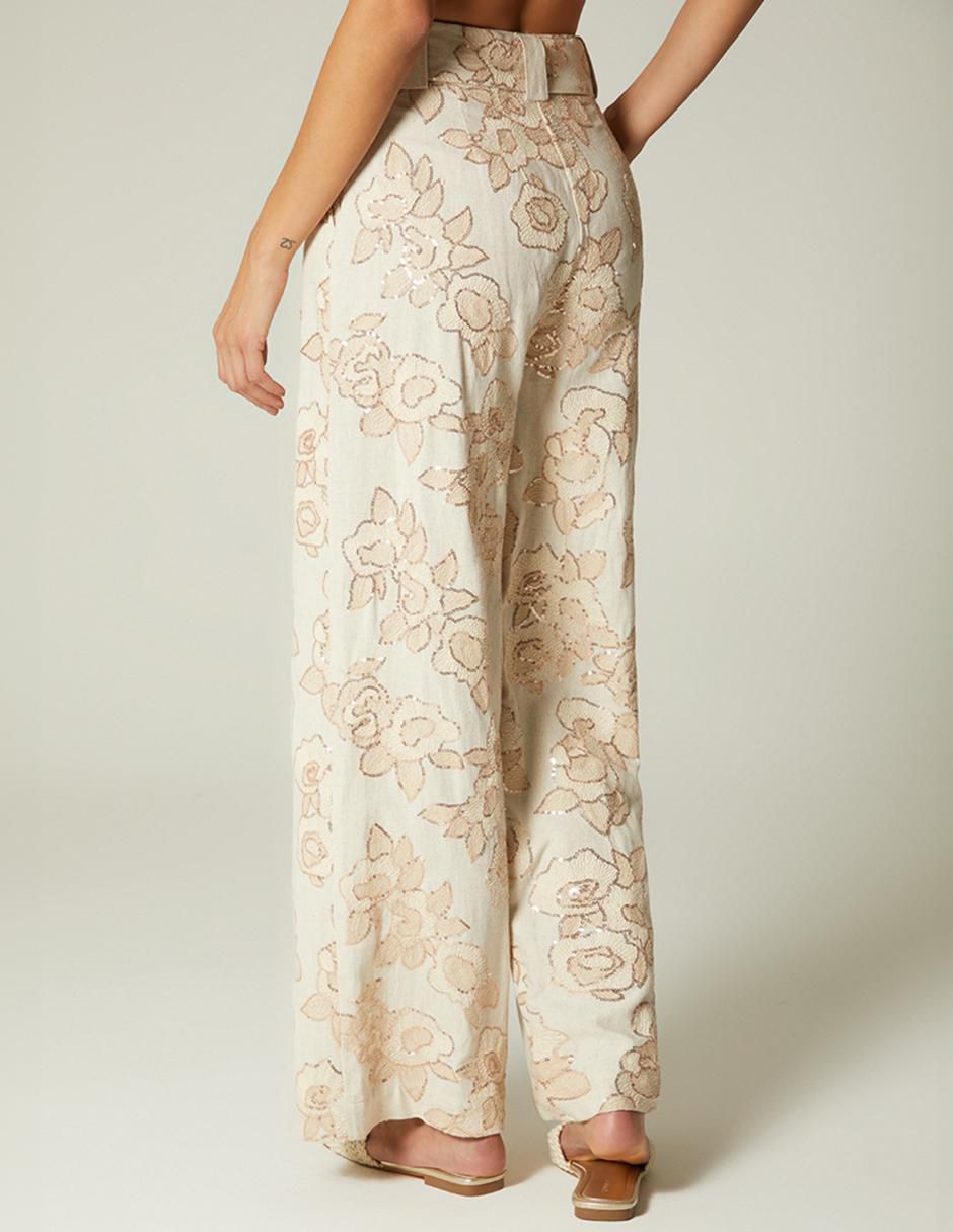 Pantalón amplio para mujer 4
