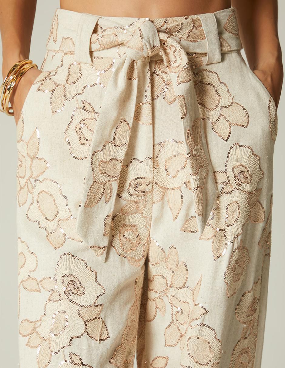 Pantalón relaxed amplio para mujer