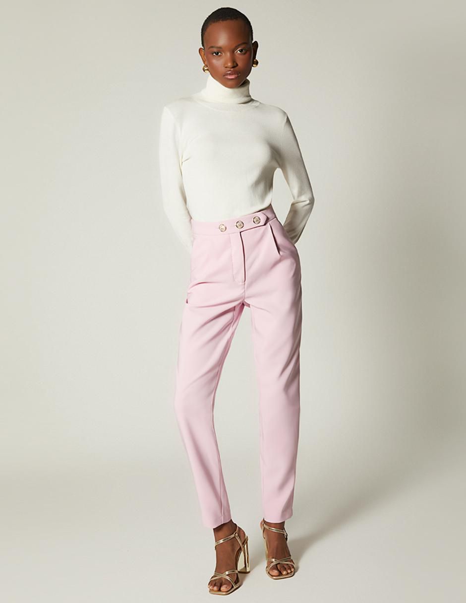 Pantalón chino slim para mujer 2