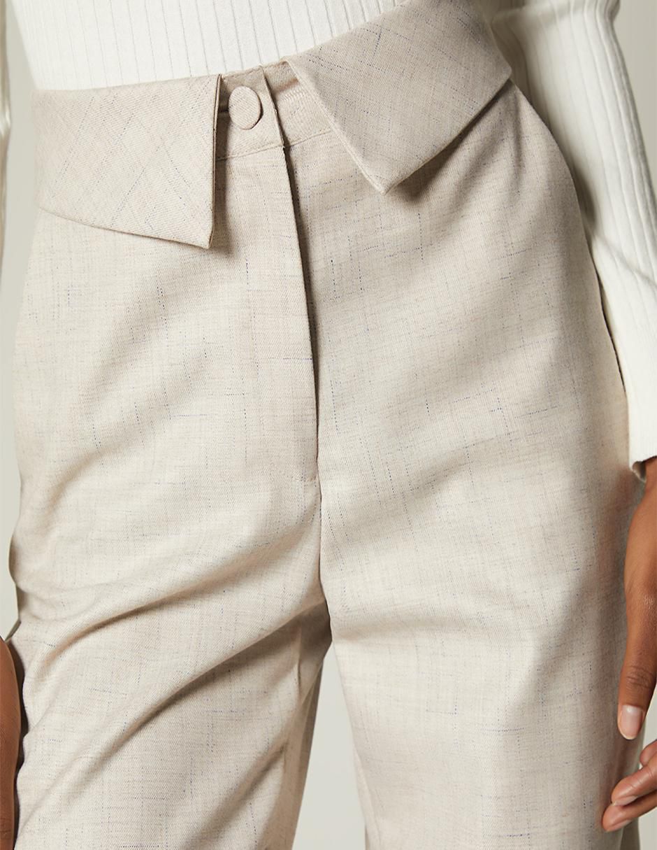 Pantalón de vestir straight para mujer