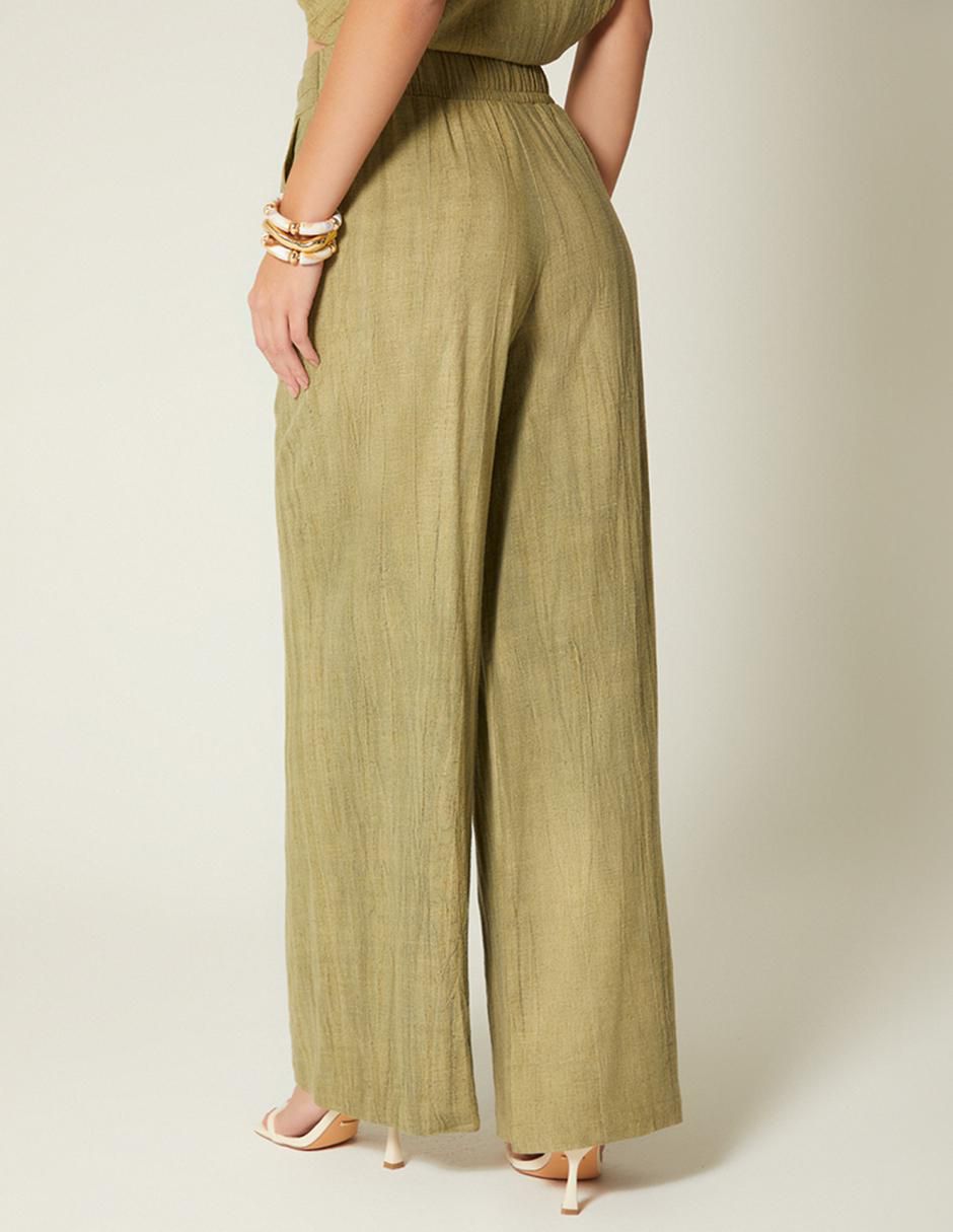 Pantalón relaxed amplio para mujer 4