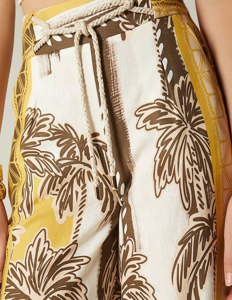 Pantalón relaxed amplio para mujer