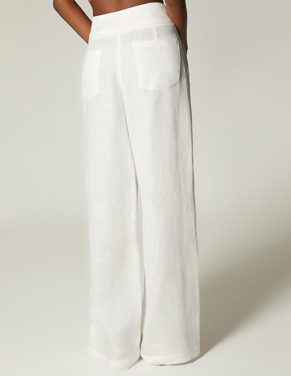 Pantalón relaxed amplio para mujer 4