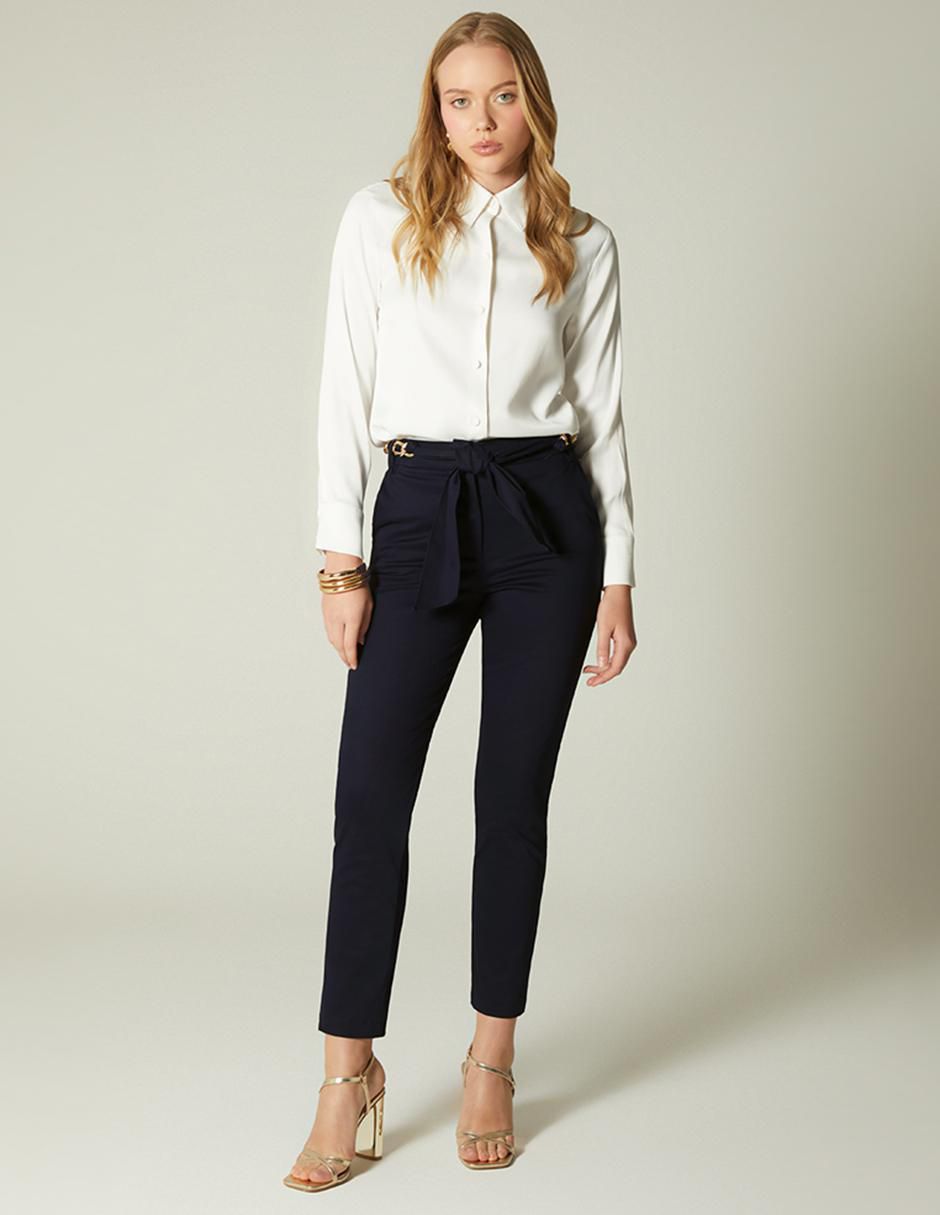 Pantalón chino skinny para mujer 2