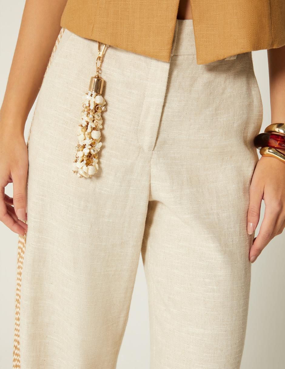 Pantalón relaxed amplio para mujer