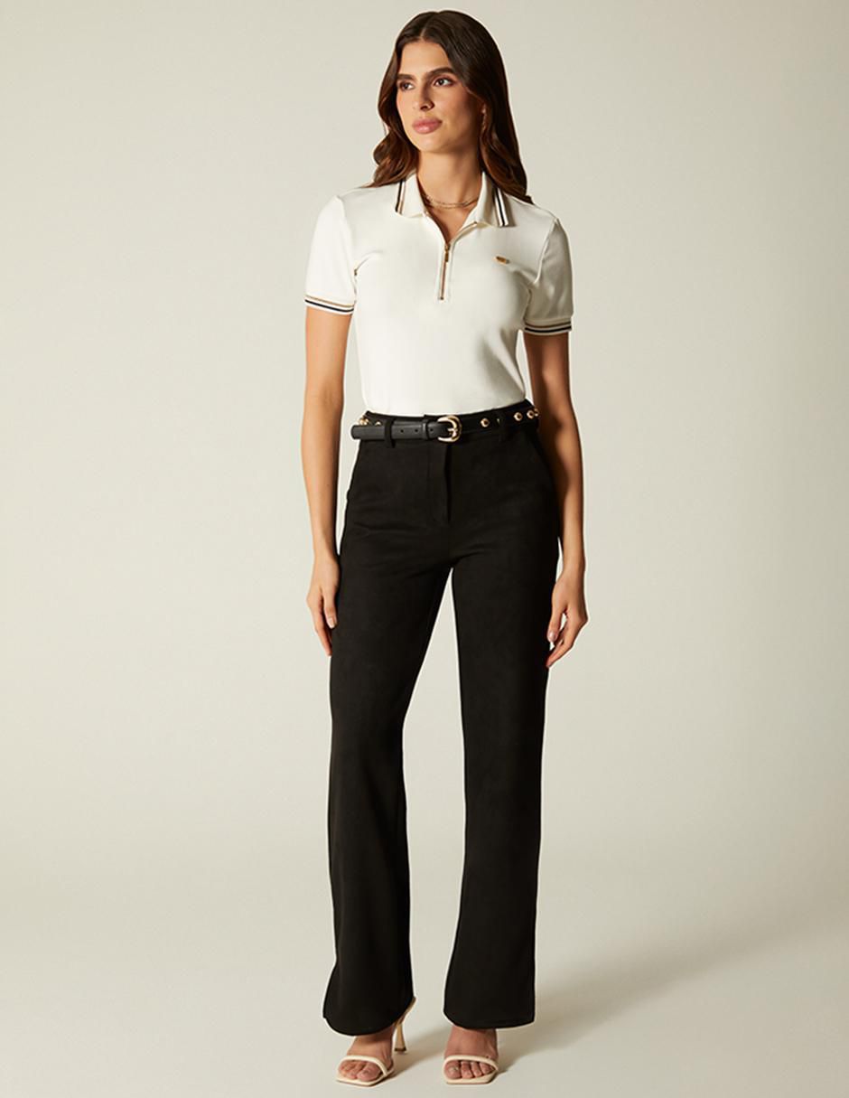 Pantalón Studio F straight para mujer