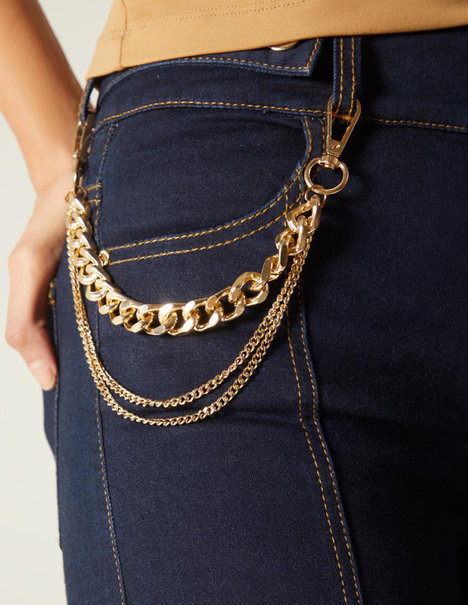 Jeans cargo ultra skinny para mujer