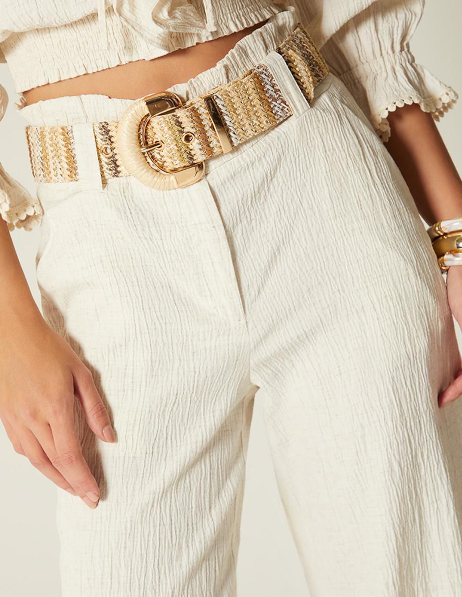 Pantalón relaxed amplio para mujer 3