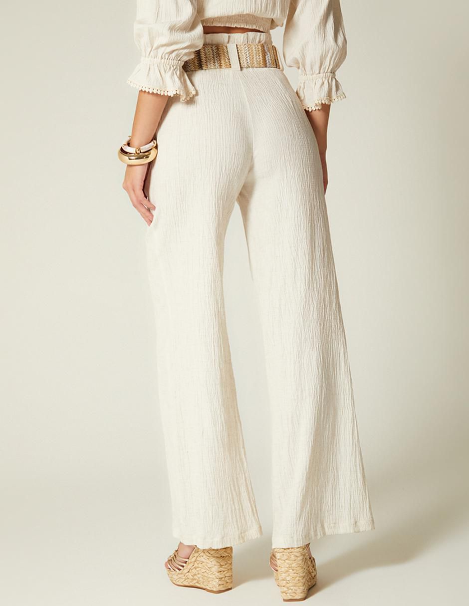 Pantalón relaxed amplio para mujer 4