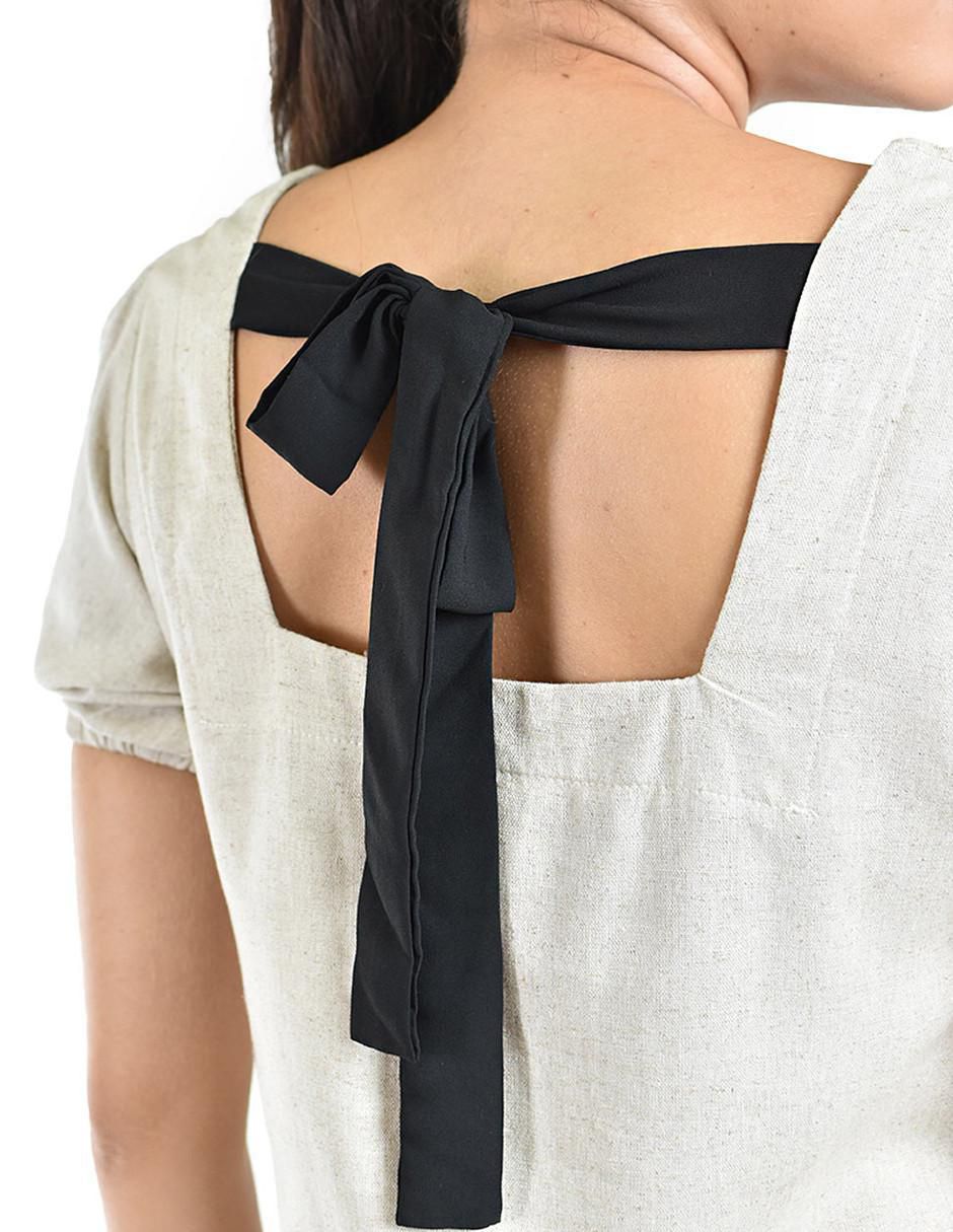 Blusa manga corta para mujer 4