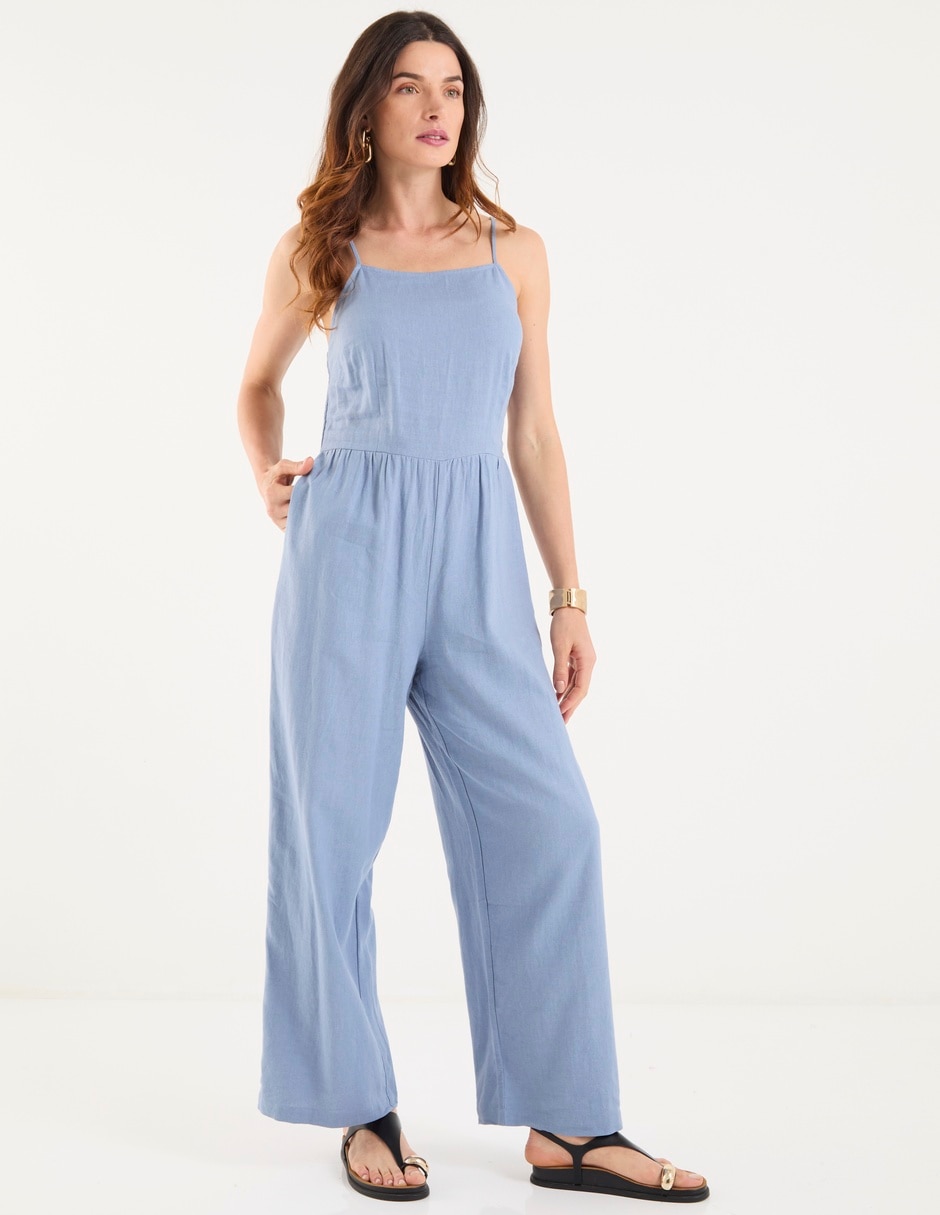 Jumpsuit de lino para mujer