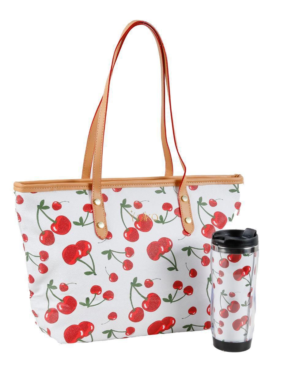 Bolsa tote Cherry Bliss para mujer