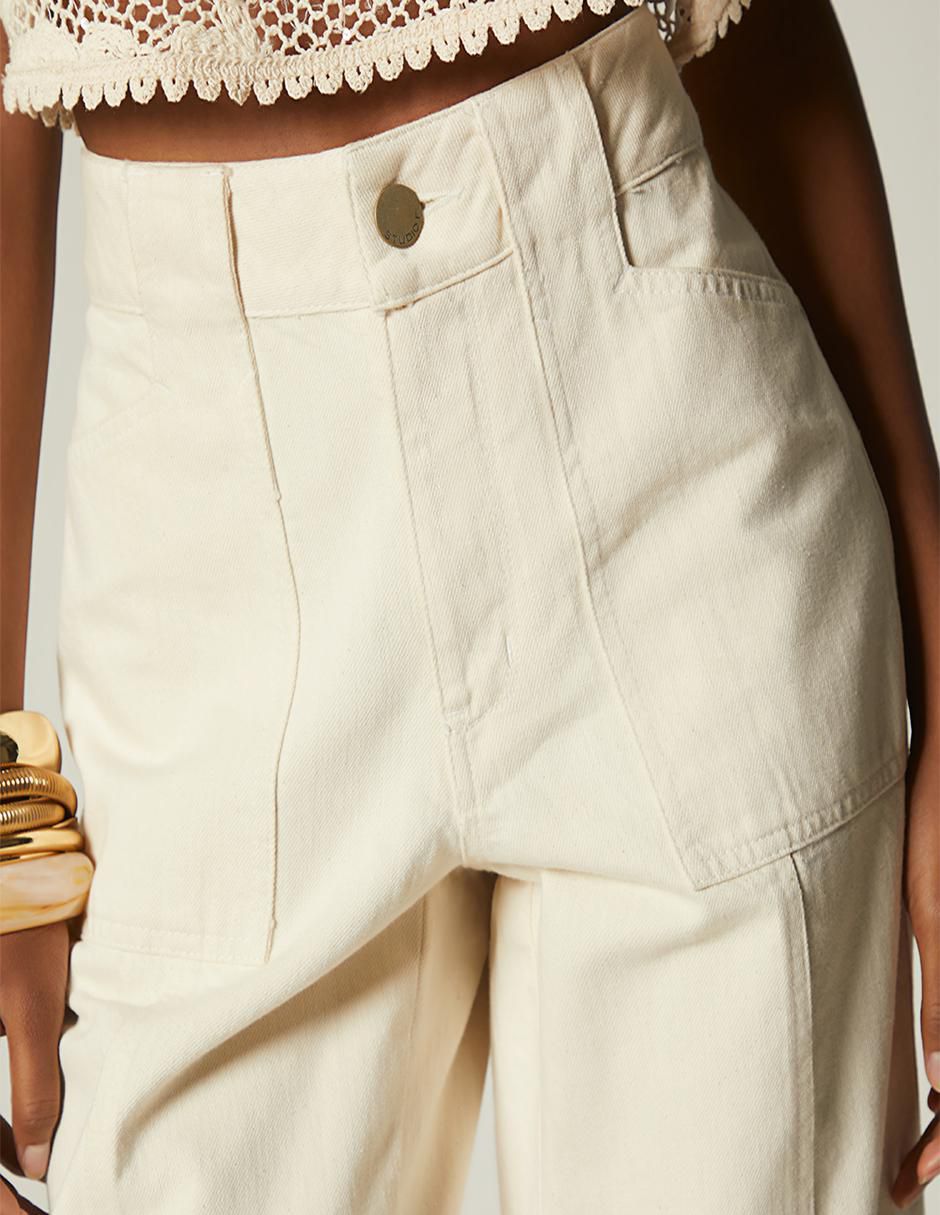 Jeans amplio para mujer 2