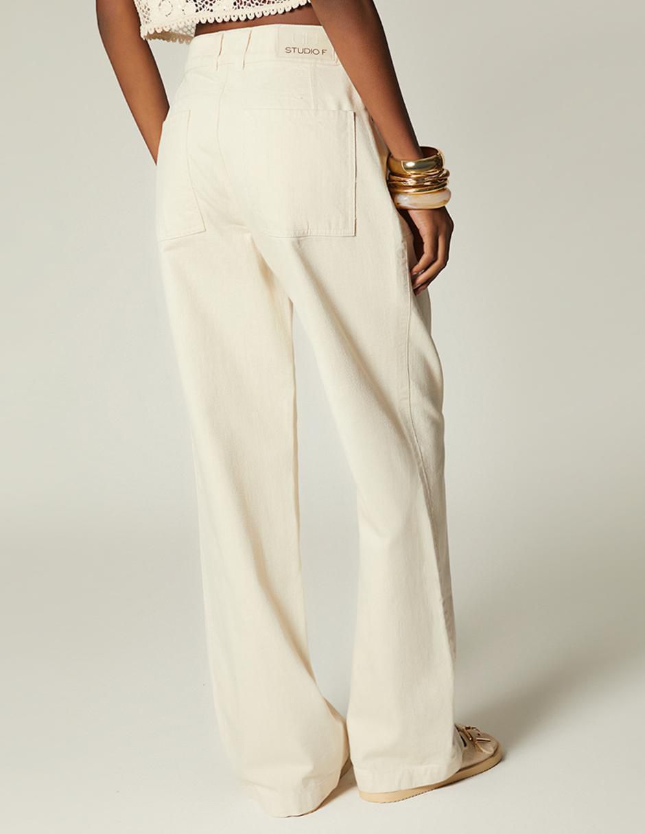 Jeans amplio para mujer 4