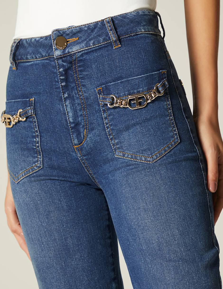 Jeans straight para mujer 2