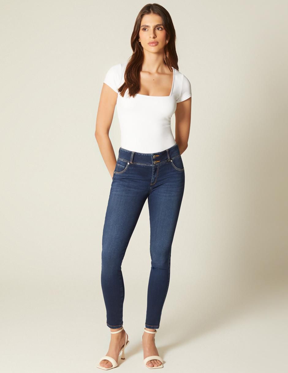 Jeans slim para mujer