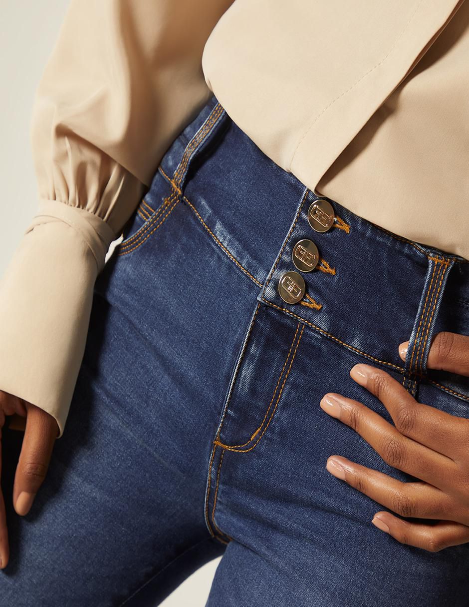 Jeans ultra slim para mujer