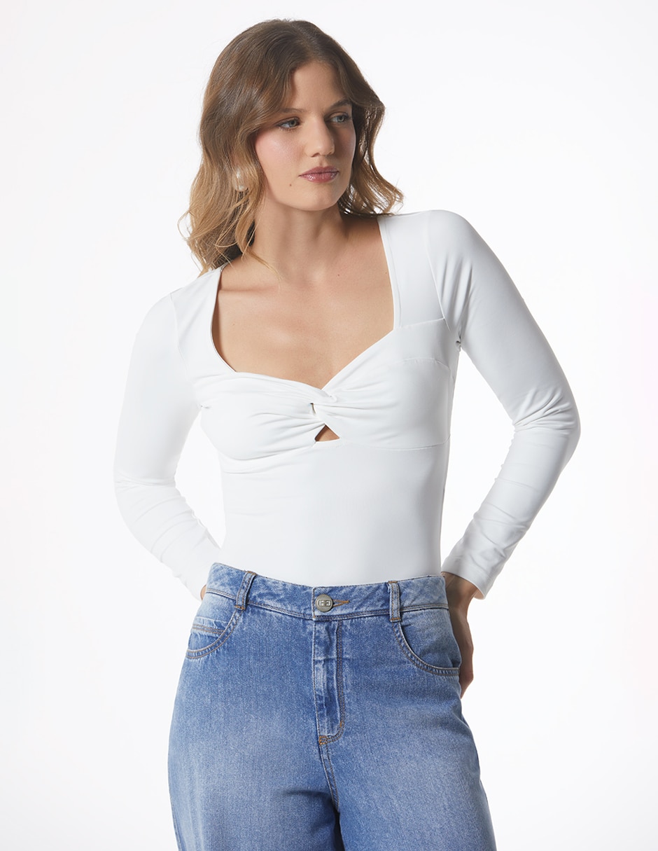 Body escote corazón para mujer 1