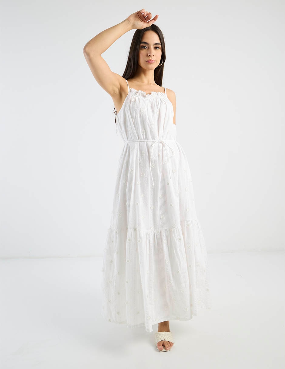 Vestido largo casual para mujer 3