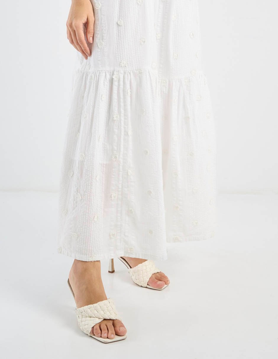 Vestido largo casual para mujer 5