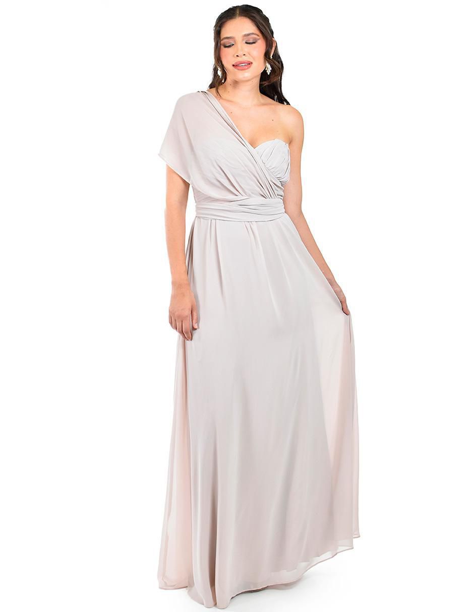Vestido maxi de fiesta escote corazón 7