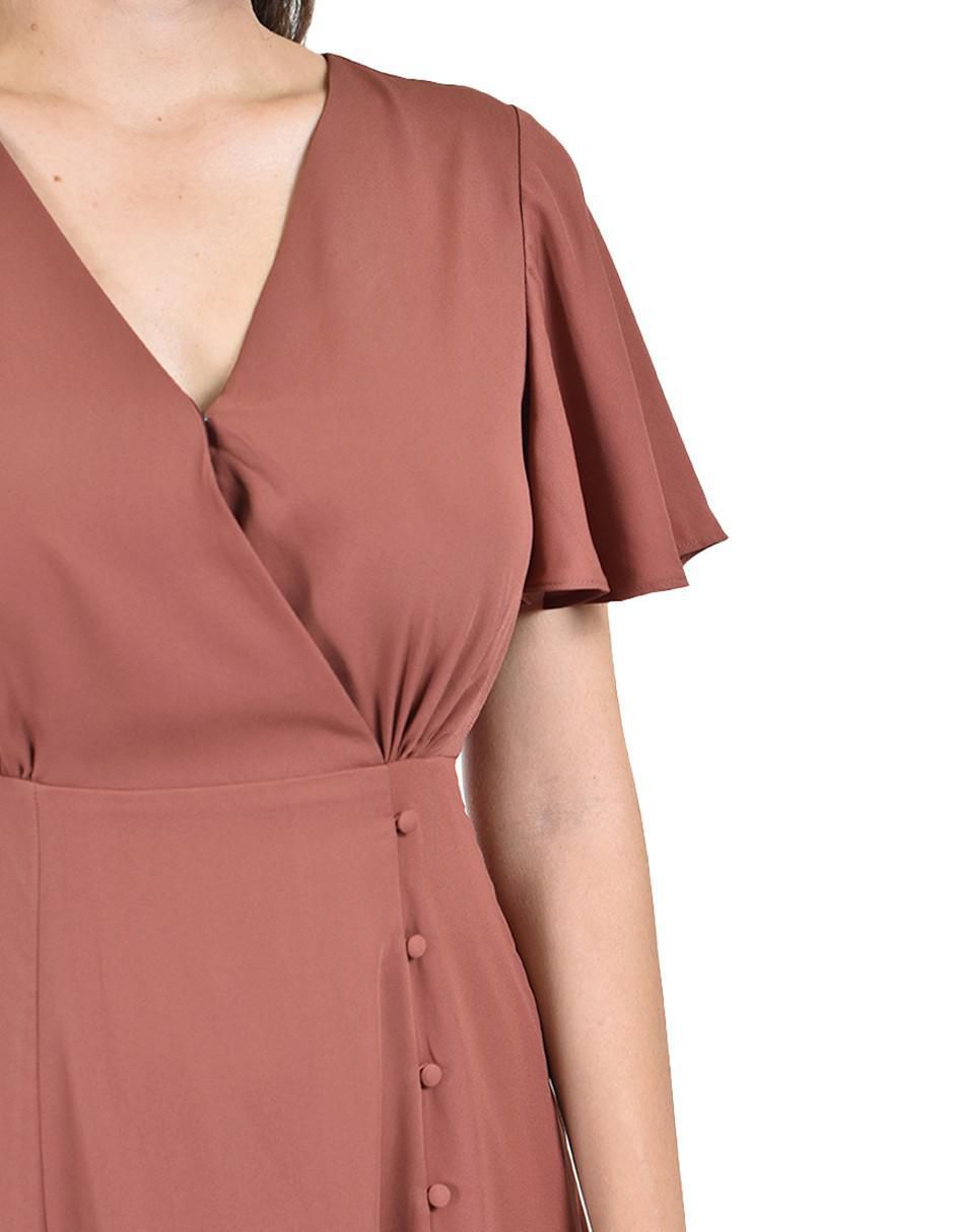 Vestido maxi de fiesta escote V 4