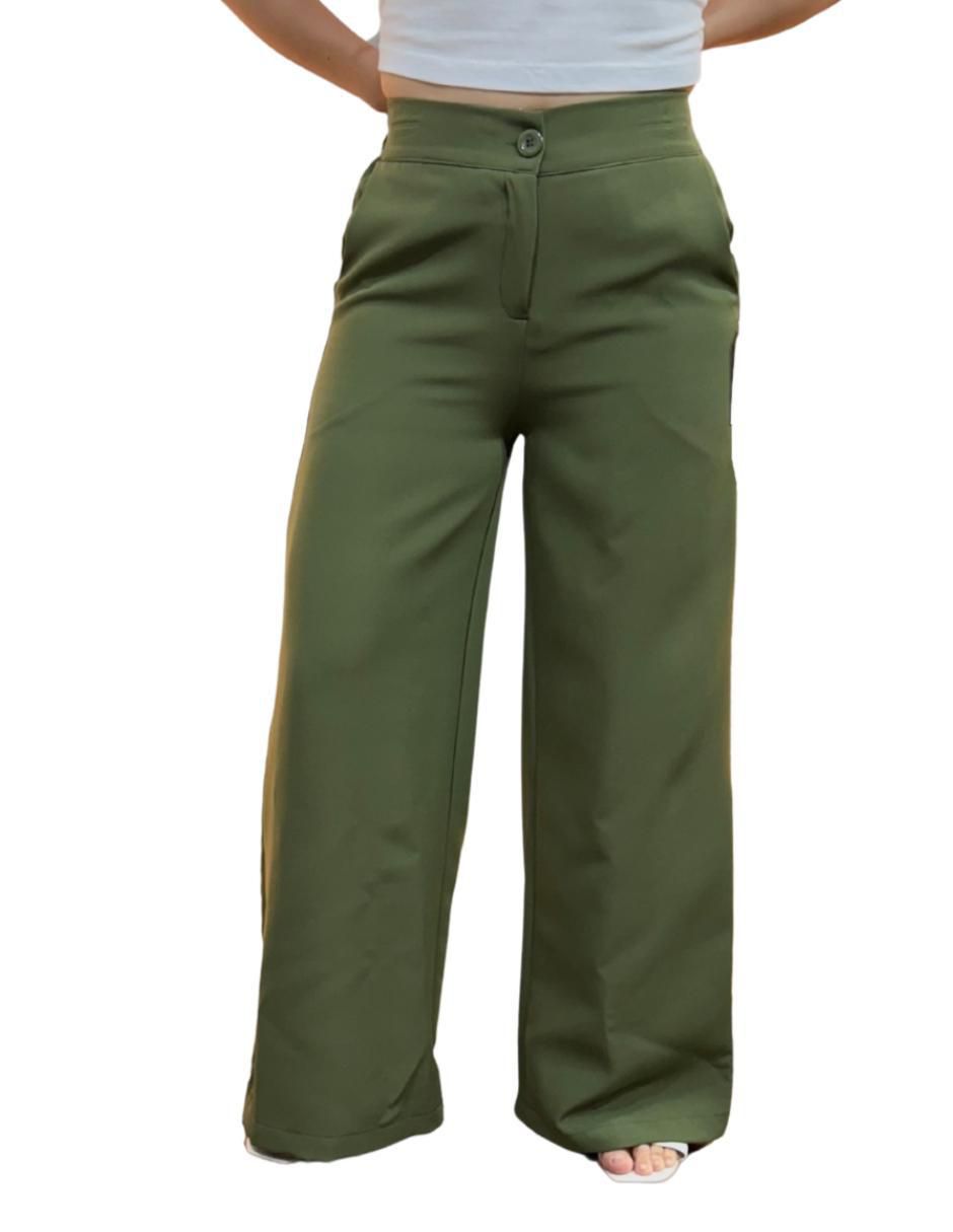 Pantalón de vestir amplio para mujer