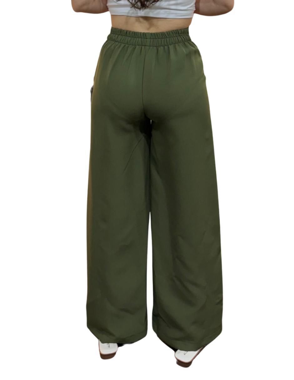 Pantalón de vestir amplio para mujer 2