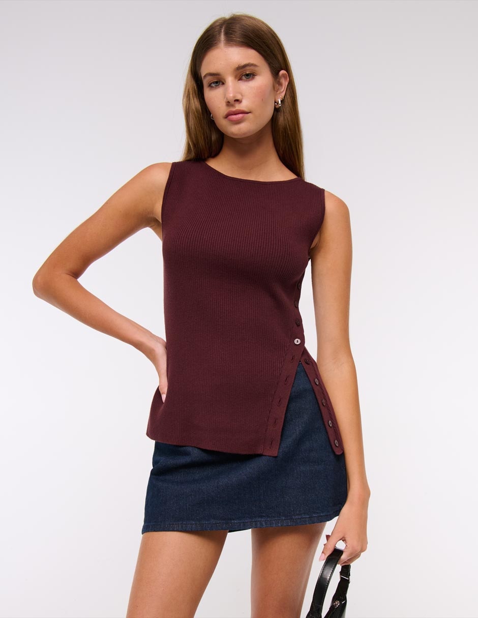 Top cuello redondo escote regular 2