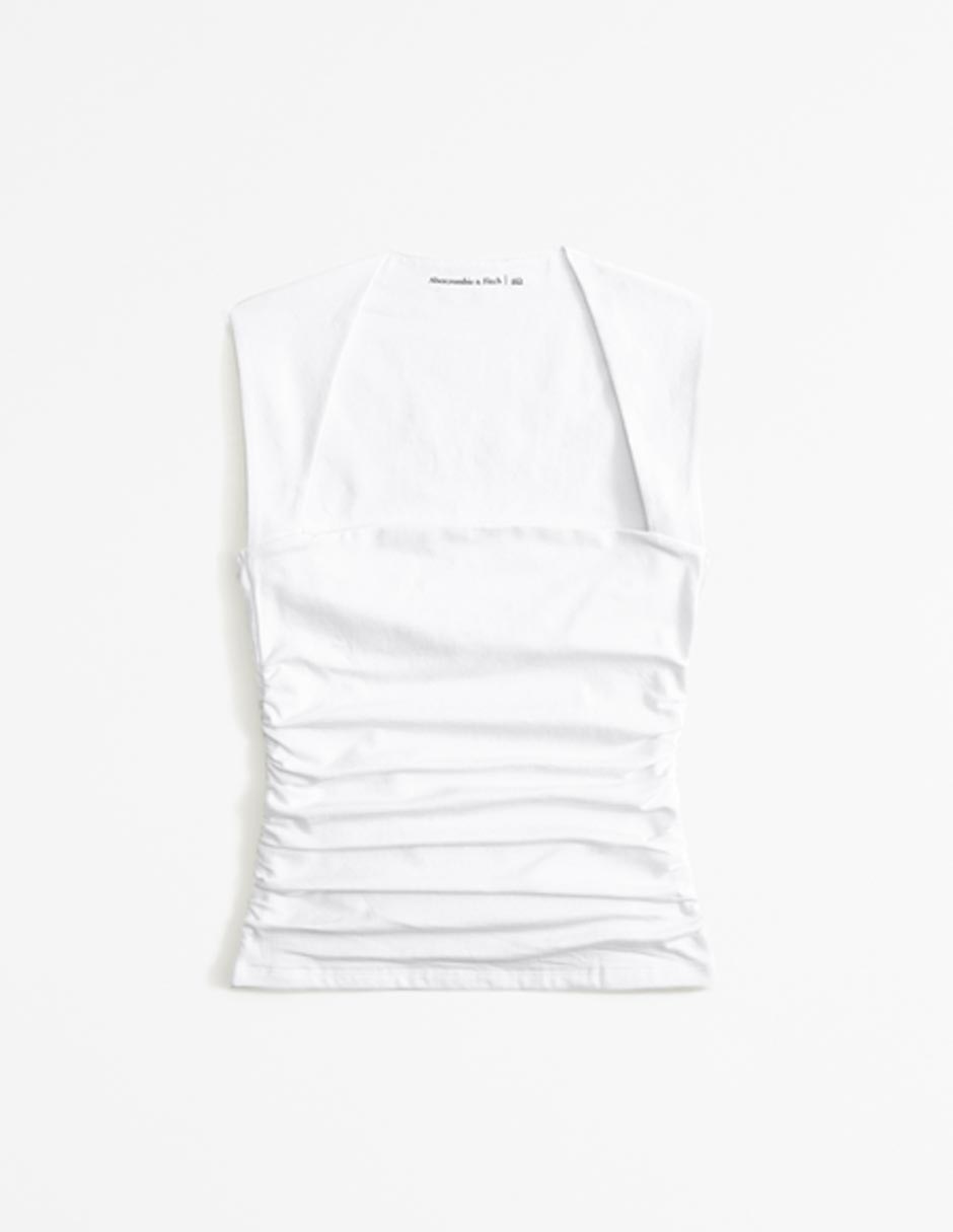 Top cuello cuadrado