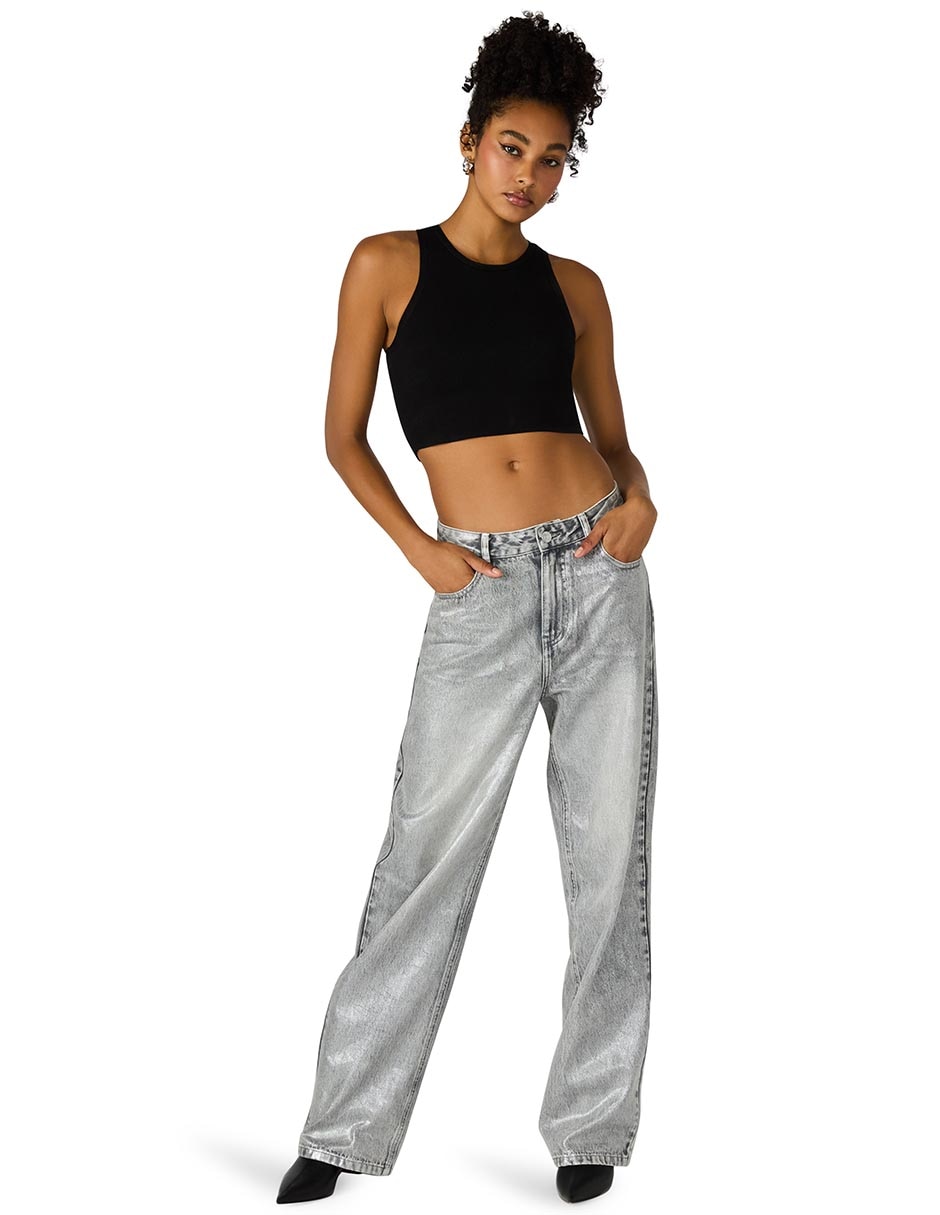 Jeans straight para mujer 6