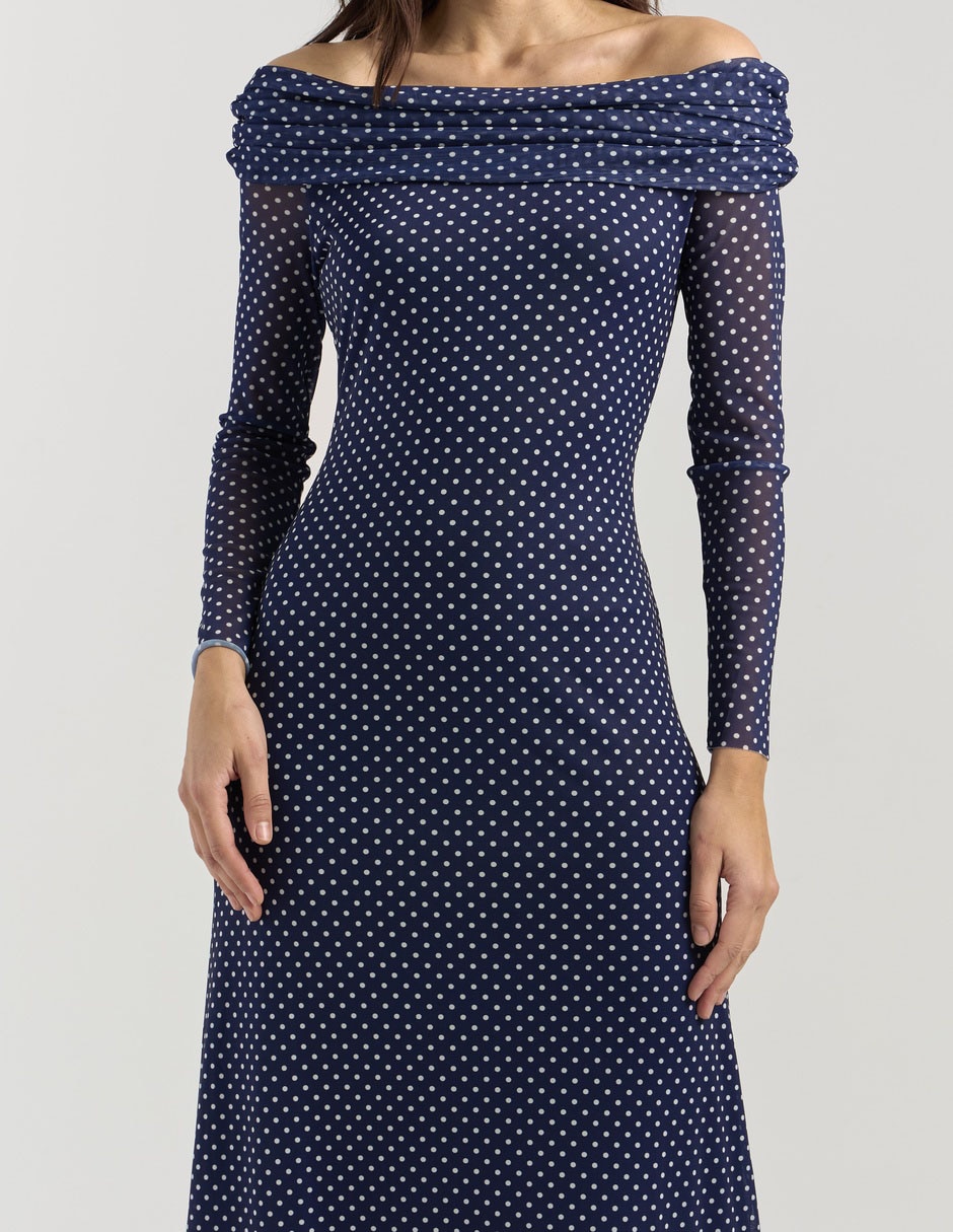 Vestido largo casual para mujer 4