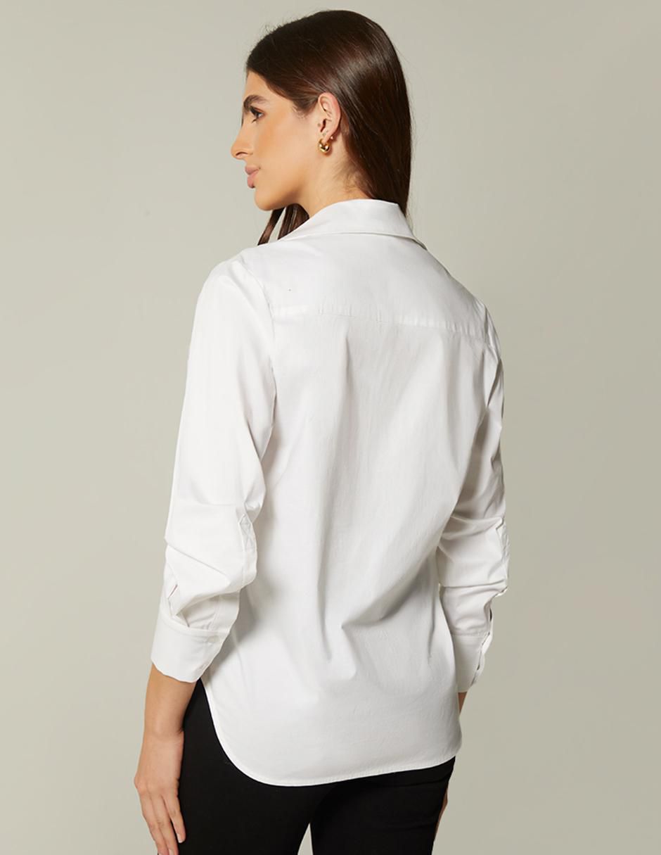 Blusa Studio F manga larga para mujer